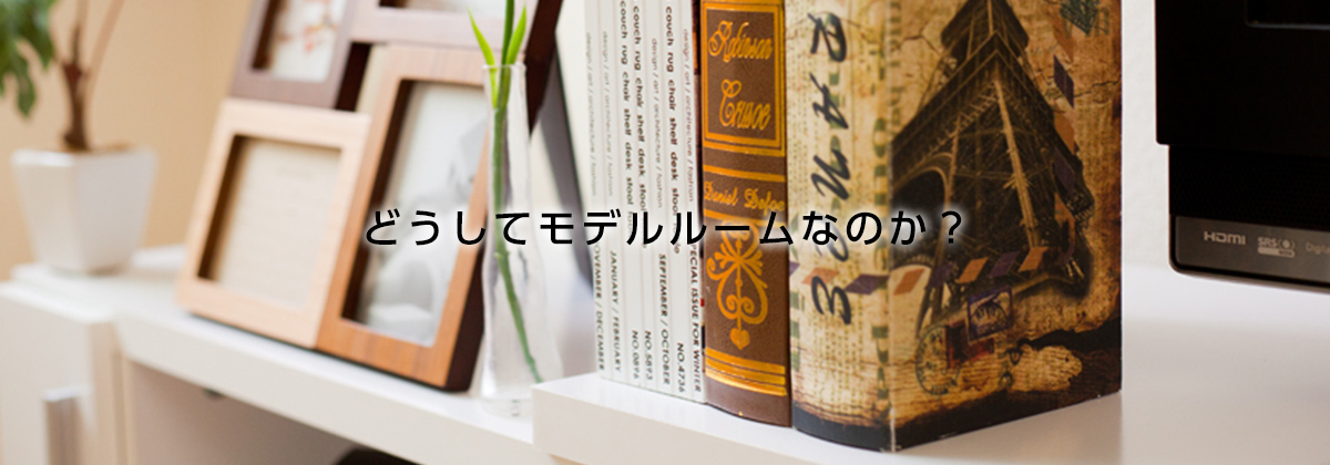 どうしてモデルルームなのか？ 
